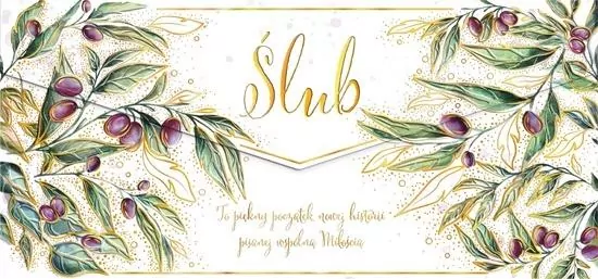 Koperta Ślub Oliwki - tantis.pl