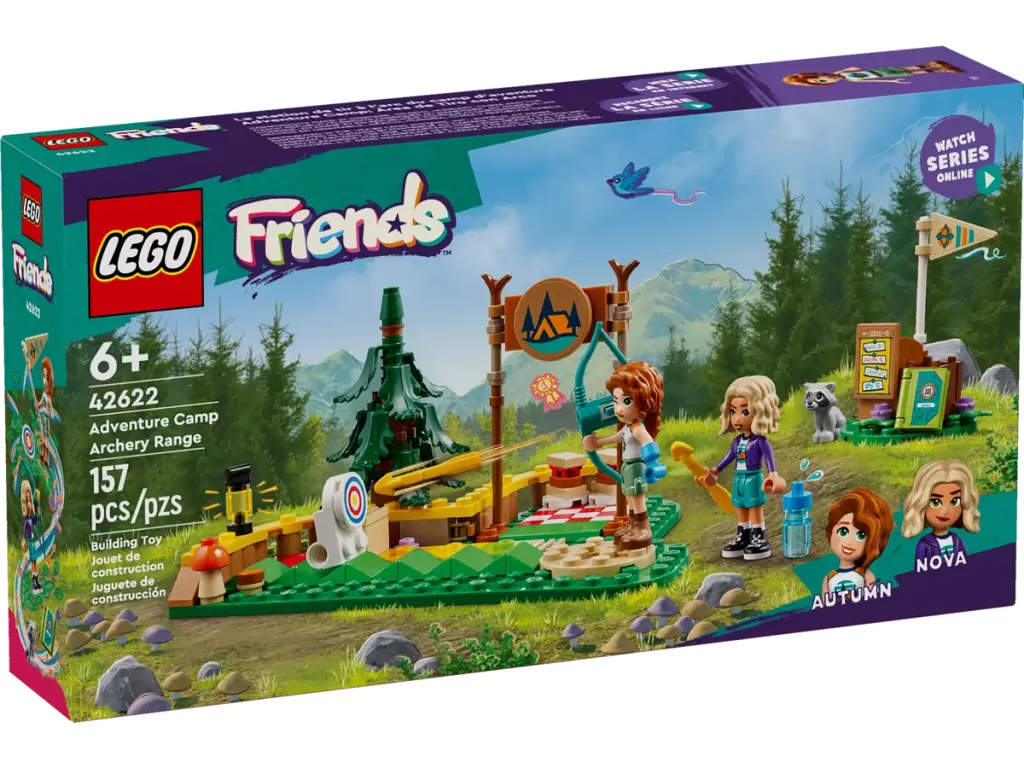 LEGO® Friends. Strzelnica na letnim obozie łuczniczym. 42622 - tantis.pl
