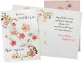 Karnet B6 Urodziny damskie, kwiaty - tantis.pl