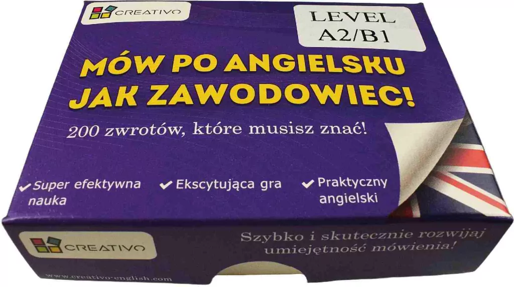 Mów po angielsku jak zawodowiec A2/B1 CREATIVO - tantis.pl