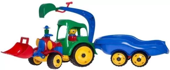 Koparka z przyczepą MIX