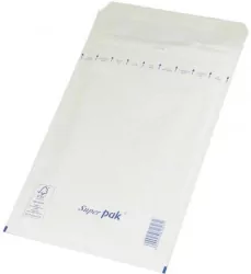 Koperta samoklejąca z folią bąbelkową biała