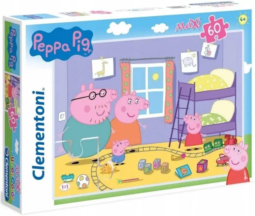 Puzzle 60 Maxi Świnka Peppa - tantis.pl