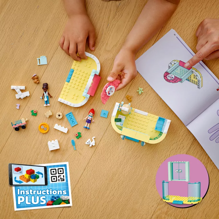 LEGO® Friends. Klinika dla zwierzątek. 41695 - tantis.pl