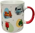 Kubek porcelanowy Skuter - tantis.pl