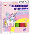 Plastelina 10 kolorów falista ze szpatułką Unicorn - tantis.pl