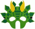 Maska filcowa zwierzątka - dinozaur - tantis.pl