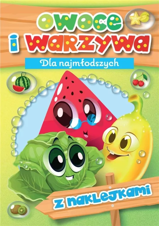 Kolorowanka - Owoce i Warzywa - tantis.pl