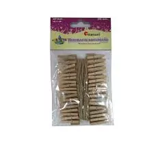 Spinacze drewniane 2,5cm 36szt.PJ497 - tantis.pl