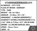 HC WWII Sturmpanzerwagen A7V - tantis.pl
