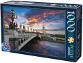 Puzzle 1000 Francja, Paryż - Most Aleksandra - tantis.pl