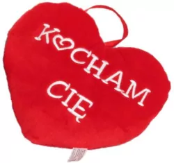 Poduszka Serce 37cm MIX