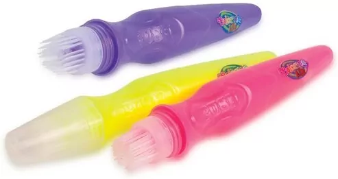 Farby Colorino Kids w tubach z pędzelkiem. Neonowe 6 kolorów - tantis.pl