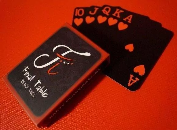 Karty Black Deck FINAL TABLE - tantis.pl