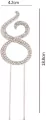 TOPPER NA TORT 8 SRE CYRKONIE 19CM NER PBH - tantis.pl
