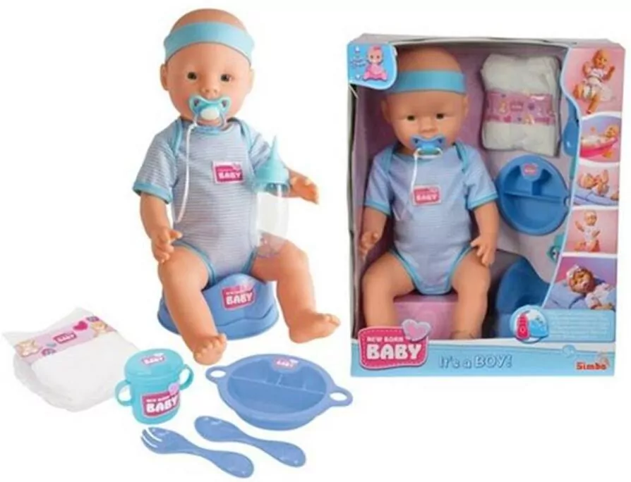 Lalka New Born Baby. Chłopiec - tantis.pl