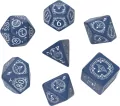 Komplet Kości - Pathfinder: Hell's Rebels - Niebiesko-biały - tantis.pl