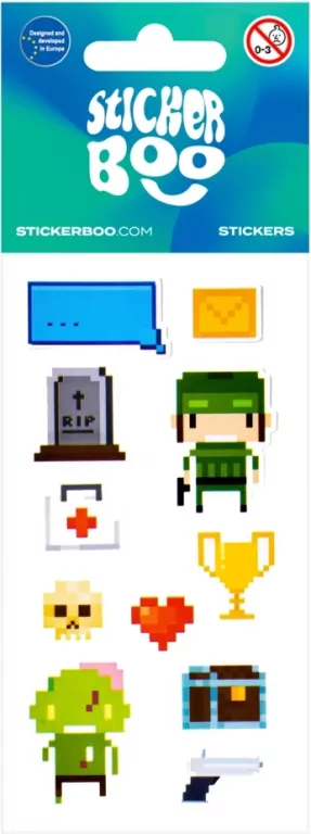 Naklejki StickerBoo Pixel - tantis.pl