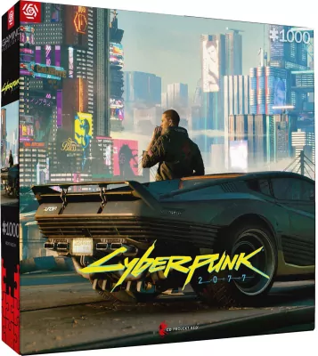 Mercenary. Puzzle 1000. Cyberpunk 2077