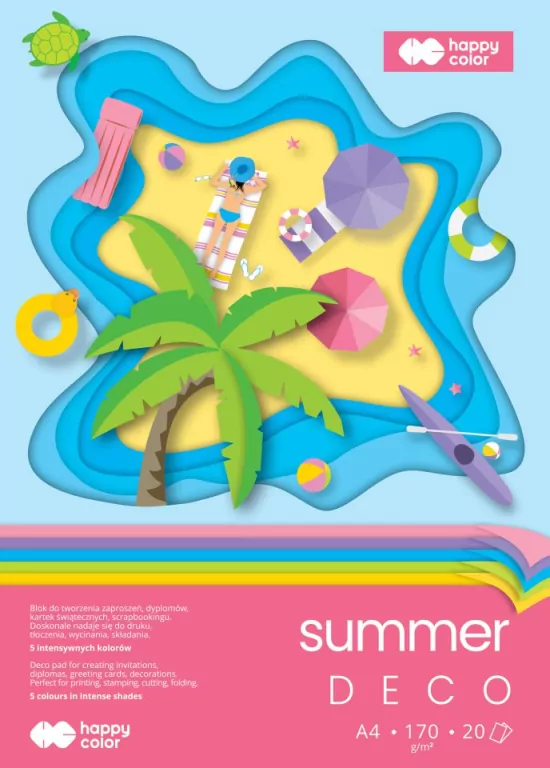 Blok A4/20K. Deco Summer - tantis.pl