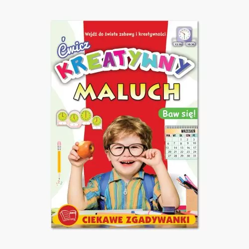 Ćwicz. Kreatywny maluch. Ciekawe zgadywanki - tantis.pl