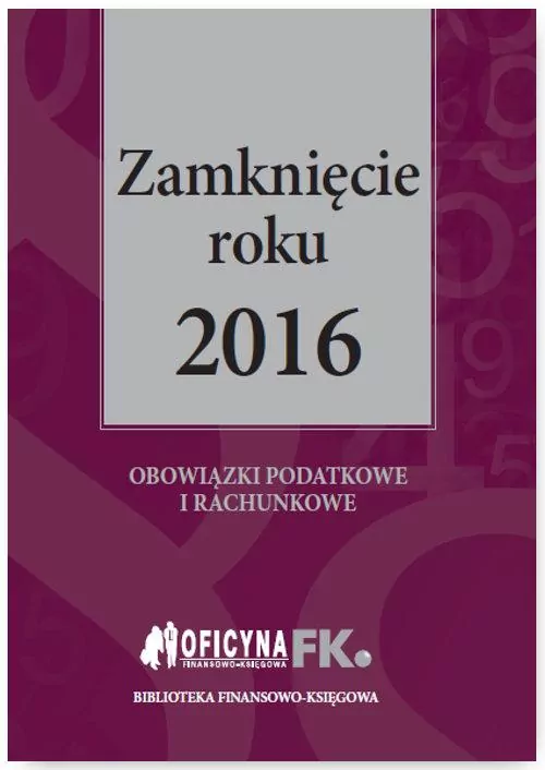 Zamknięcie roku 2016 - tantis.pl