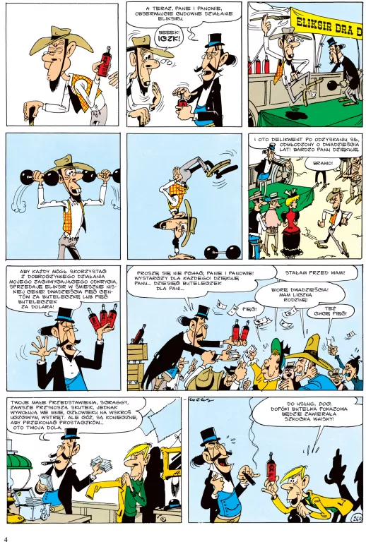 Eliksir doktora Doxeya. Lucky Luke. Tom 7 - tantis.pl