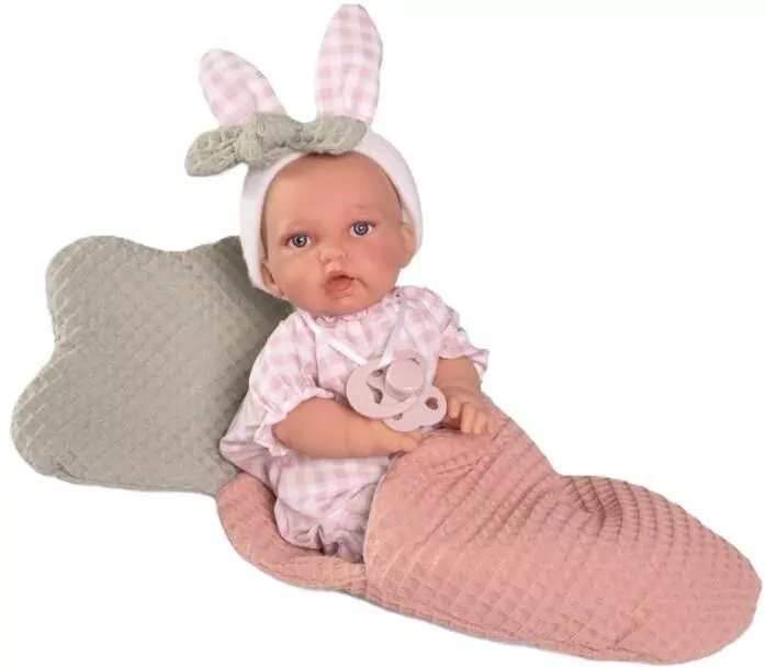 Lalka hiszpańska Petit ze śpiworkiem 27cm - tantis.pl