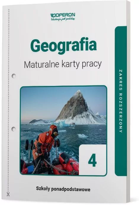 Geografia. Maturalne karty pracy 4. Zakres rozszerzony. Szkoły ponadpostawowy - tantis.pl
