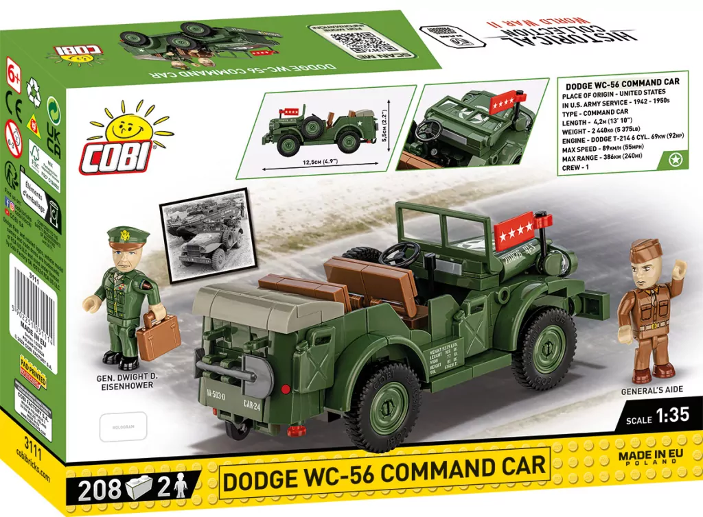 HC WWII Dodge WC-56 Command Car - tantis.pl
