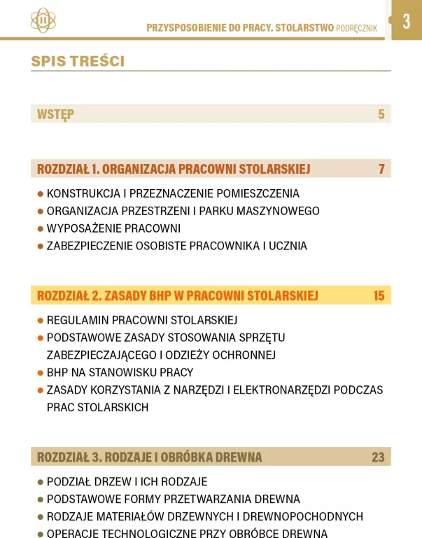 Przysposobienie do pracy. Stolarstwo podręcznik - tantis.pl