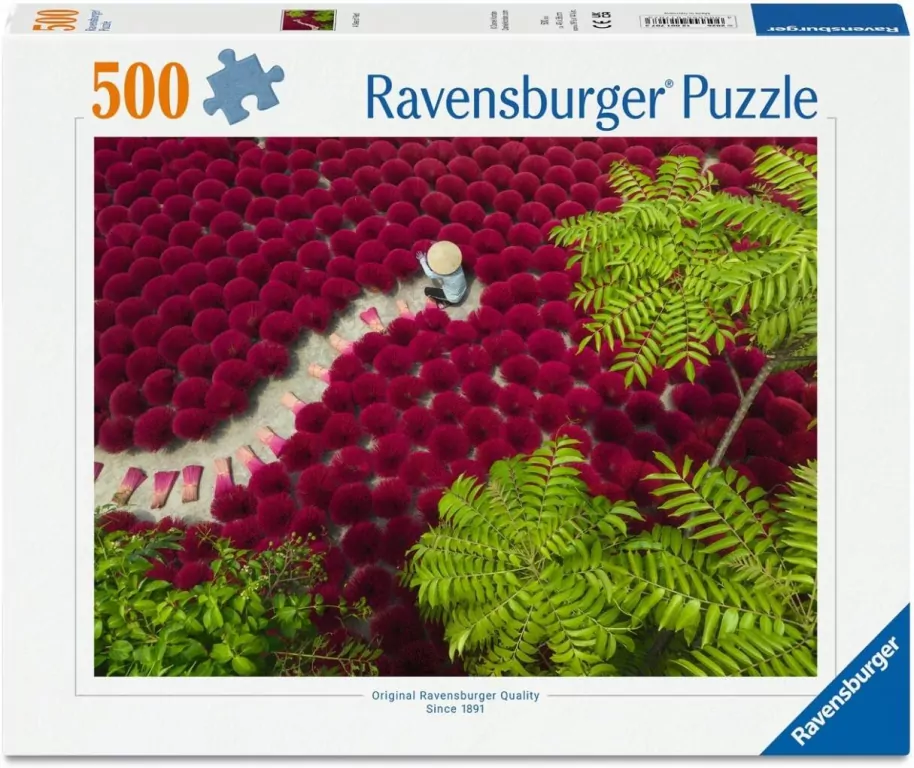 Puzzle 500 Sea of Red - tantis.pl