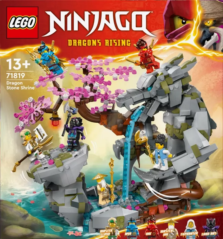 LEGO® NINJAGO®. Świątynia Smoczego Kamienia 71819 - tantis.pl