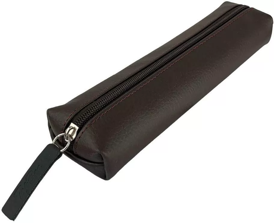 Piórniki Jamnik ekoskóra Dark chocolate - tantis.pl