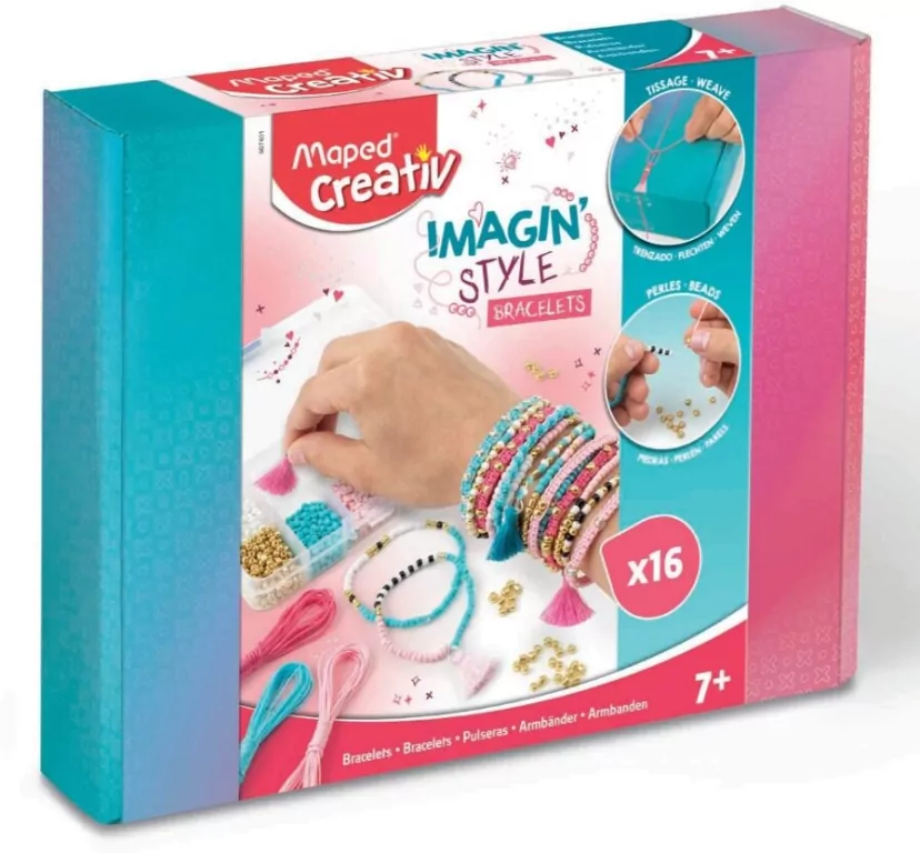 Zestaw do tworzenia bransoletek MAPED - tantis.pl