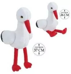 Pluszak Bozami Bocian 37cm - tantis.pl