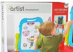 Tablica magnetyczna kredowa 2w1