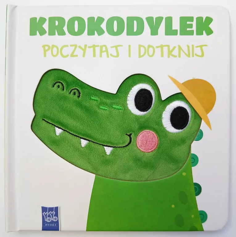 Poczytaj i dotknij. Krokodylek - tantis.pl