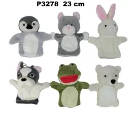 Pacynka zwierzaczek 23cm MIX