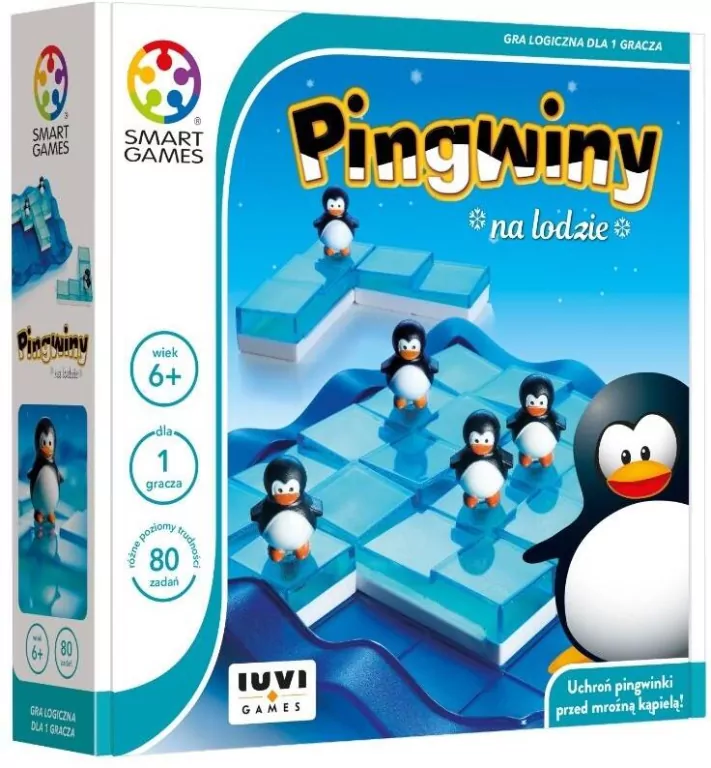 Pingwiny na Lodzie. Smart Games - tantis.pl