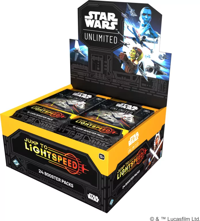 Star Wars: Unlimited Card Game - Jump to Lightspeed - Booster Box (24) - tantis.pl
