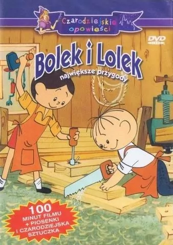 Bolek i Lolek. Największe przygody. DVD - tantis.pl