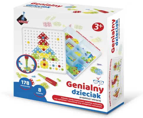 Mozaika ze śrubokrętem. Genialny dzieciak