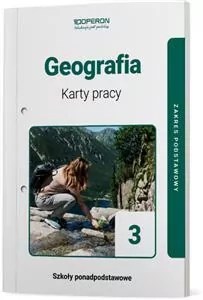 Geografia 3. Karty pracy. Zakres podstawowy. Szkoły ponadpodstawowe - tantis.pl