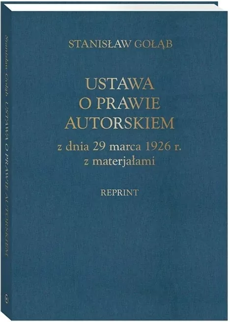Ustawa o prawie autorskim z dnia 29 marca 1926r. - tantis.pl