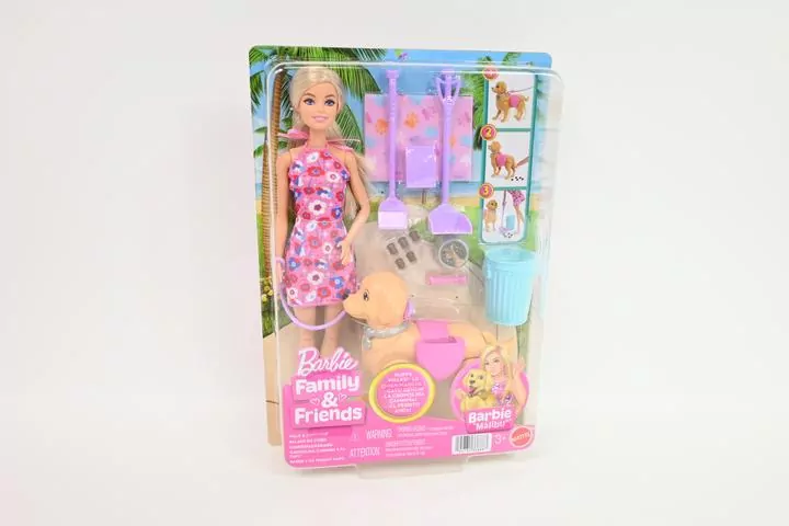 Barbie Spacer z pieskiem czyścioszkiem - tantis.pl