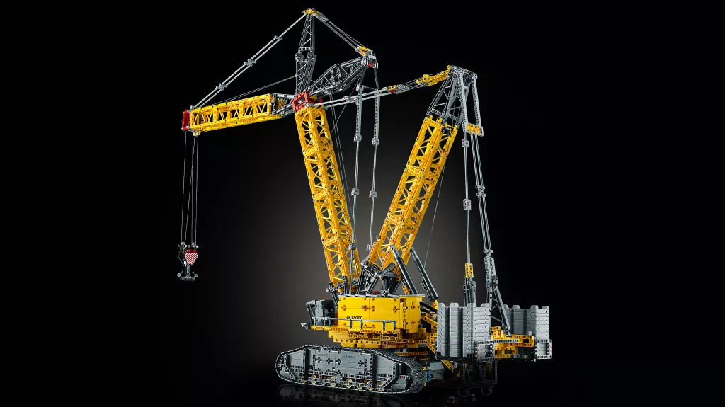 LEGO® Technic. Żuraw gąsienicowy Liebherr LR 13000. 42146 - tantis.pl