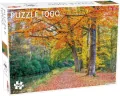 Puzzle 1000 Pathway by a canal - tantis.pl