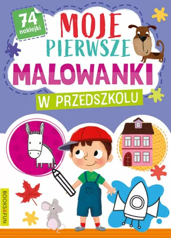 W przedszkolu. Moje pierwsze malowanki - tantis.pl