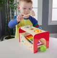 Drewniane cymbałki z przebijakiem. Fisher-Price - tantis.pl